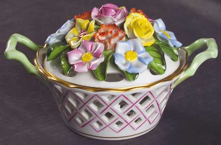 Rothschild Bird (RO) Sachet Holder by Herend