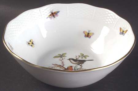 Rothschild Bird (RO) 7" Round Vegetable Bowl