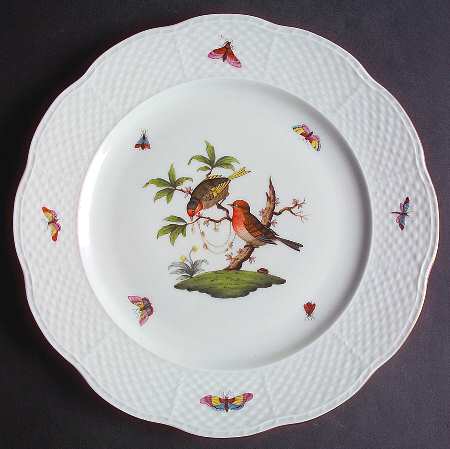 Rothschild Bird (RO) Service Plate (Charger)
