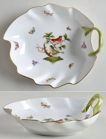 Rothschild Bird (RO) 8" Leaf Dish