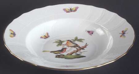 Rothschild Bird (RO) Rim Soup Bowl