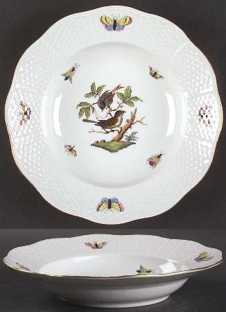 Rothschild Bird (RO) Rim Soup Bowl