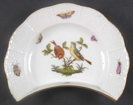 Rothschild Bird (RO) Crescent Salad Plate