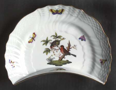 Rothschild Bird (RO) Crescent Salad Plate