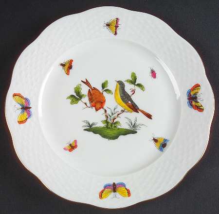 Rothschild Bird (RO) Salad Plate