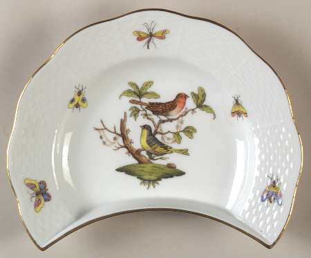 Rothschild Bird (RO) Crescent Salad Plate