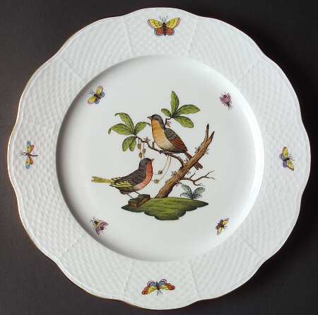 Rothschild Bird (RO) Service Plate (Charger)
