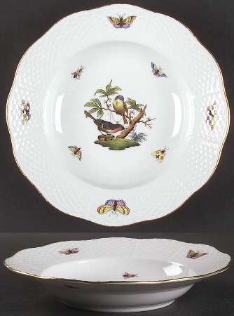 Rothschild Bird (RO) Rim Soup Bowl