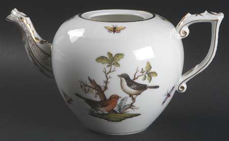Rothschild Bird (RO) Small Teapot No Lid