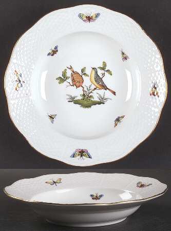 Rothschild Bird (RO) Rim Soup Bowl