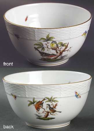 Rothschild Bird (RO) 6" Round Serving Bowl