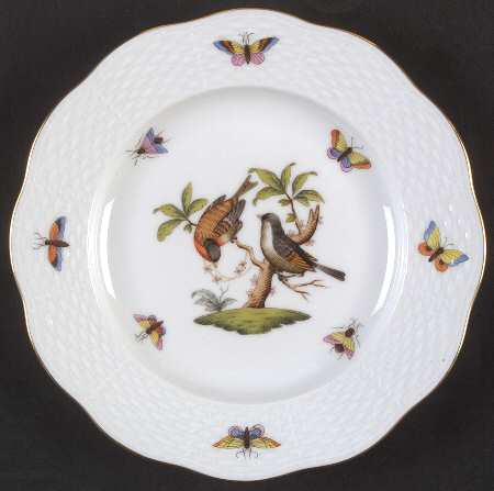 Rothschild Bird (RO) Salad Plate