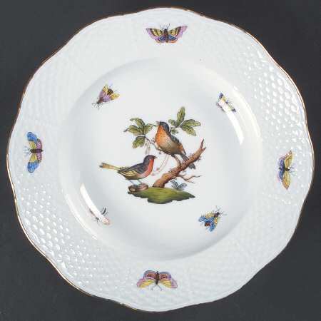 Rothschild Bird (RO) Rim Soup Bowl