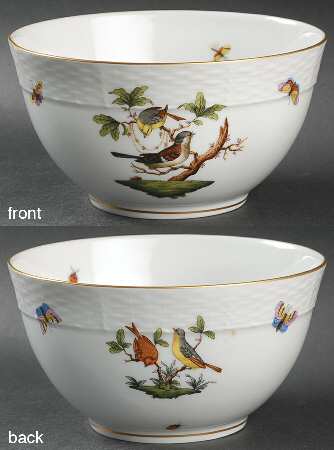 Rothschild Bird (RO) 6" Round Serving Bowl