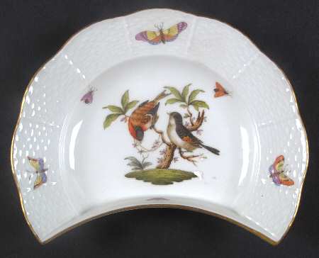Rothschild Bird (RO) Crescent Salad Plate