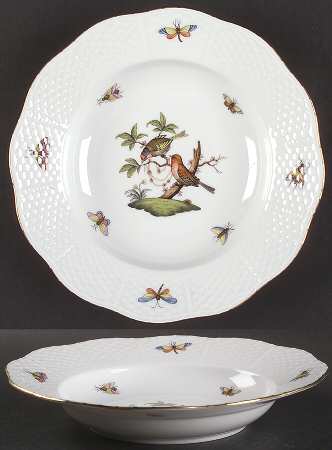 Rothschild Bird (RO) Rim Soup Bowl