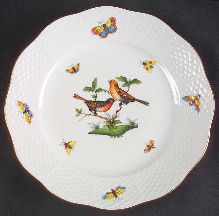 Rothschild Bird (RO) Salad Plate