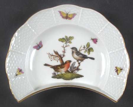 Rothschild Bird (RO) Crescent Salad Plate