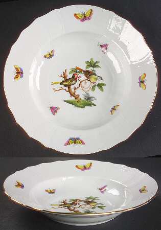 Rothschild Bird (RO) Rim Soup Bowl