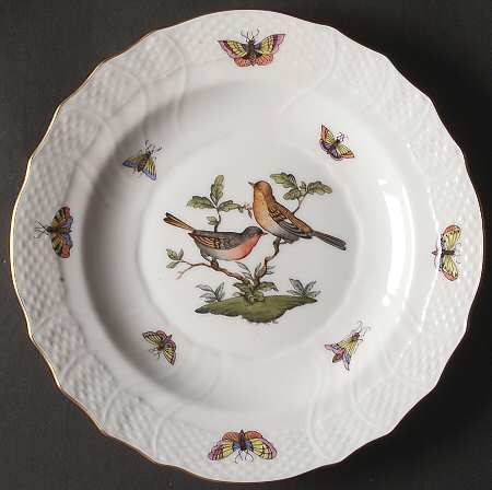 Rothschild Bird (RO) Salad Plate