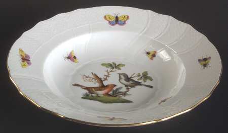 Rothschild Bird (RO) Rim Soup Bowl