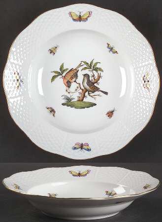 Rothschild Bird (RO) Rim Soup Bowl