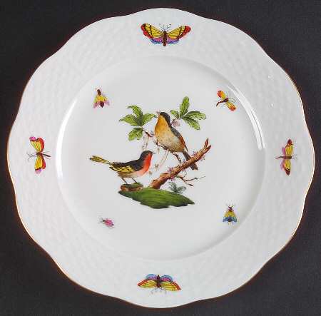 Rothschild Bird (RO) Salad Plate