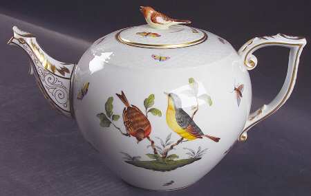 Rothschild Bird (RO) Teapot & Lid