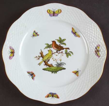 Rothschild Bird (RO) Salad Plate