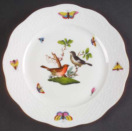 Rothschild Bird (RO) Salad Plate