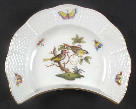 Rothschild Bird (RO) Crescent Salad Plate