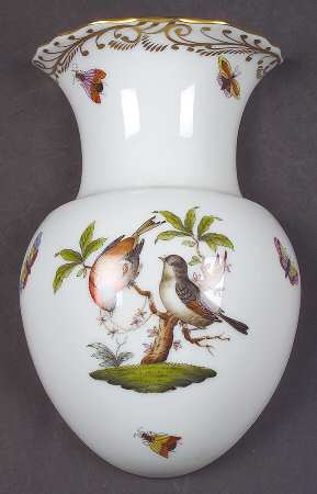 Rothschild Bird (RO) 6" Wall Pocket Vase