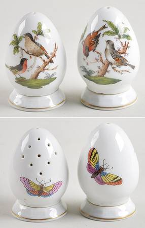 Rothschild Bird (RO) Salt & Pepper Set with Ceramic Stoppers