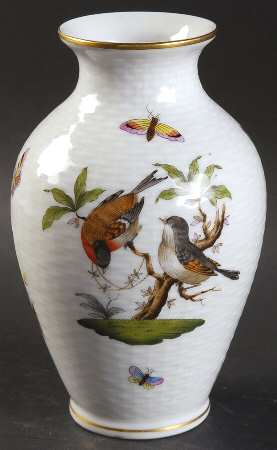 Rothschild Bird (RO) 5" Vase