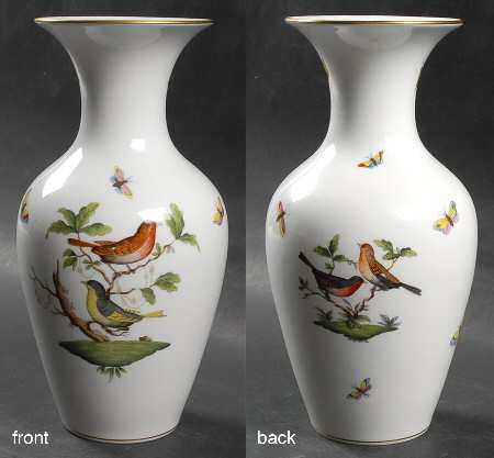 Rothschild Bird (RO) 9" Vase