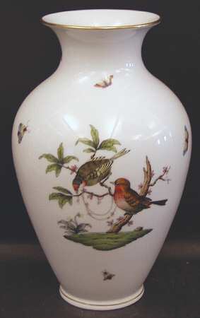 Rothschild Bird (RO) 9" Vase