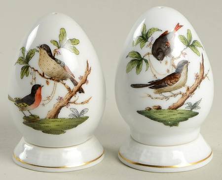 Rothschild Bird (RO) Salt & Pepper Set with Ceramic Stoppers