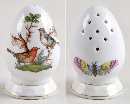 Rothschild Bird (RO) Pepper Shaker & Ceramic Stopper