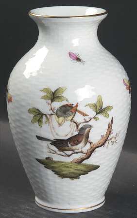 Rothschild Bird (RO) 5" Vase