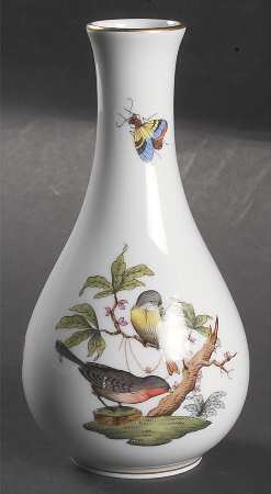 Rothschild Bird (RO) 6" Bud Vase