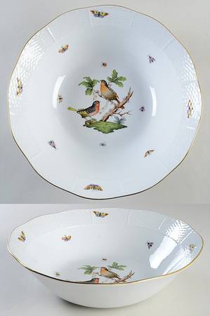 Rothschild Bird (RO) 12" Large Salad Serving Bowl
