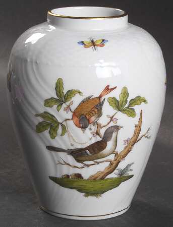 Rothschild Bird (RO) 5" Vase