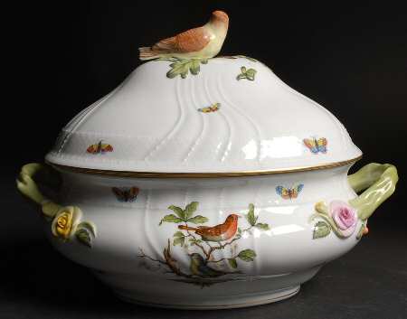 Rothschild Bird (RO) Oval Tureen No Lid