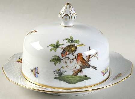 Rothschild Bird (RO) Round Covered Butter