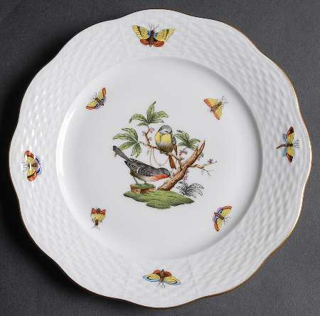 Rothschild Bird (RO) Salad Plate