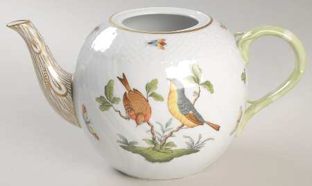 Rothschild Bird (RO) Teapot No Lid