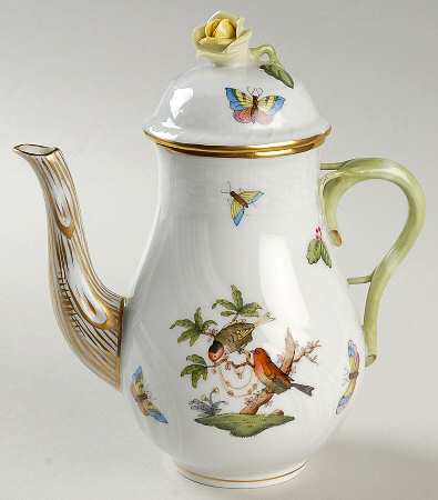 Rothschild Bird (RO) Mini Coffee Pot & Lid