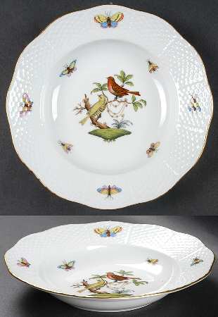 Rothschild Bird (RO) Rim Soup Bowl