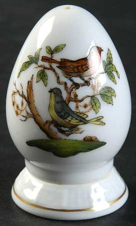 Rothschild Bird (RO) Salt Shaker & Ceramic Stopper