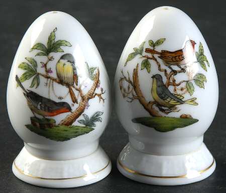 Rothschild Bird (RO) Salt & Pepper Set with Ceramic Stoppers